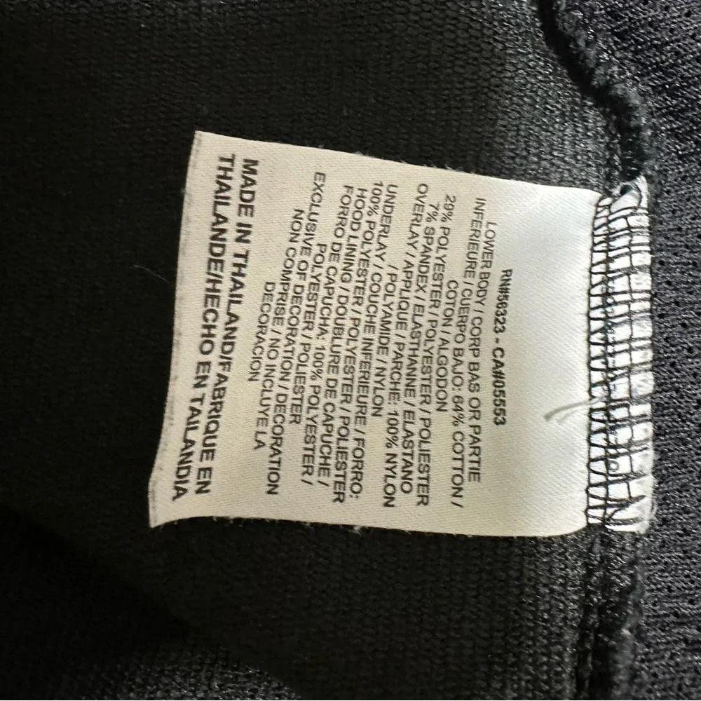 nike womens black and blue rain jacket Xs